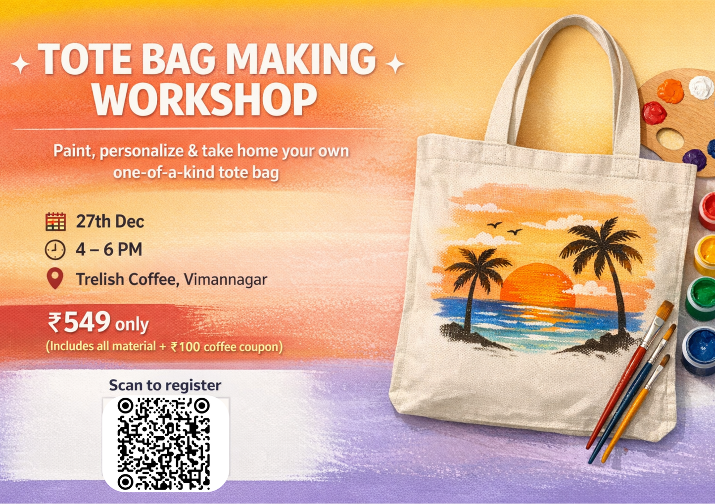 Tote Bag Making Workshop