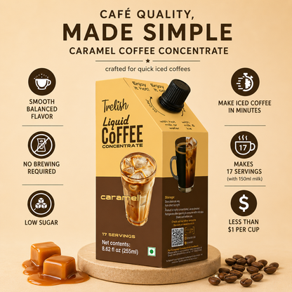 Caramel Coffee Concentrate - 255ml pack