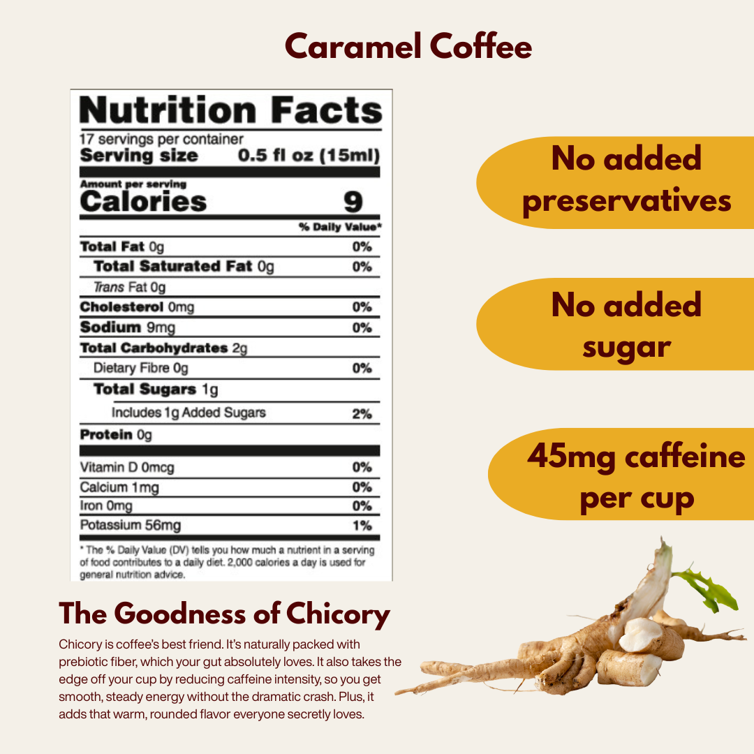 Caramel Coffee Concentrate - 255ml pack
