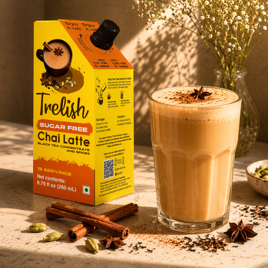 Sugar Free Chai Latte concentrate - 255ml pack