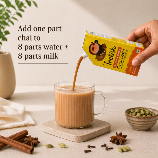 Sugar Free Chai Latte concentrate - 255ml pack