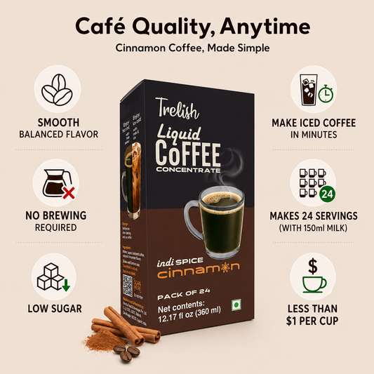Cinnamon Coffee Concentrate - Pack of 24 servings