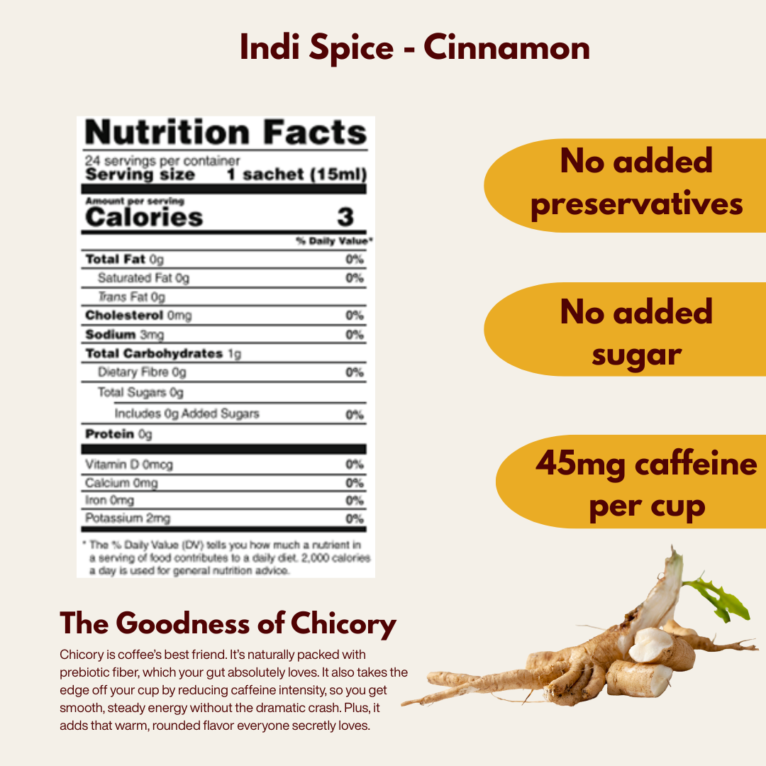 Cinnamon Coffee Concentrate - Pack of 24 servings